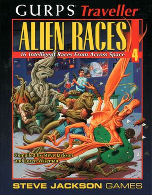 GURPS Traveller Alien Races 4: 16 Intelligent Races From Across Space by Steve Jackson, Loren K. Wiseman