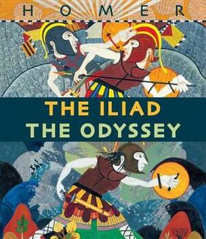 The Iliad/The Odyssey Boxed Set by Gillian Cross, Neil Packer