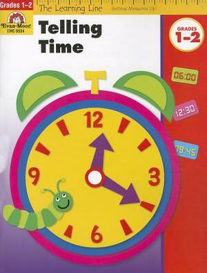 Telling Time, Grades 1-2 by Evan-Moor Educational Publishers