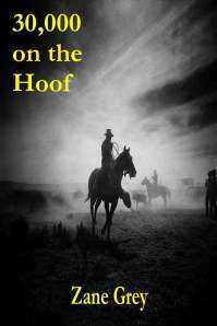 30,000 on the Hoof by Zane Grey