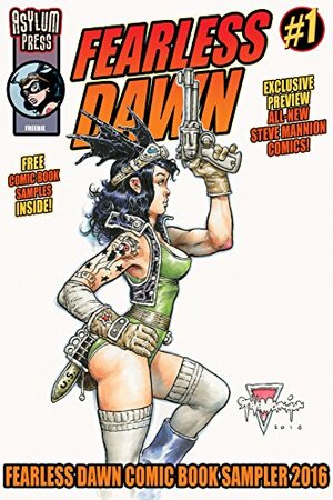 Fearless Dawn / Asylum Press Sampler: Free Comic Book 2016 #1 by Mike Vosburg, Bryan Baugh, Steve Mannion, Jason Paulos, Pete Ventrella, Frank Forte, Dwayne Harris