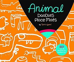 Animal Party Doodles Place Mats by Taro Gomi