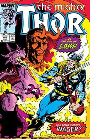 Thor (1966-1996) #401 by Randall Frenz, Rich Yanizeski, Al Milgrom