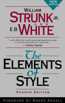 The Elements of Style by William Strunk Jr.