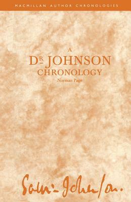 A Dr Johnson Chronology by Norman Page