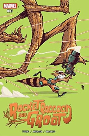 Rocket Raccoon and Groot #3 by Filipe Andrade, Skottie Young
