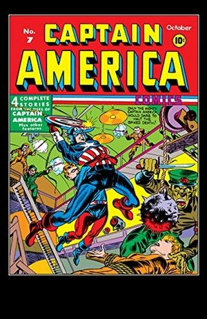 Captain America Comics (1941-1950) #7 by Al Avison, Jack Kirby, Charles Nicholas, Joe Simon