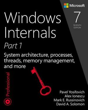 Windows Internals, Part 1: System Architecture, Processes, Threads, Memory Management, and More by David Solomon, Mark Russinovich, Pavel Yosifovich