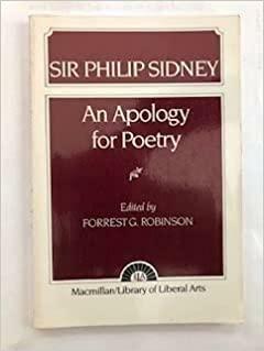 An Apology for Poetry by Forrest G. Robinson, Philip Sidney