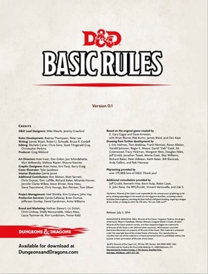 The Basic Rules for Dungeons & Dragons by Jeremy Crawford, Mike Mearis