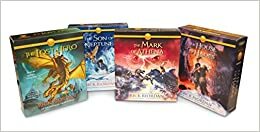 The Heroes of Olympus Books 1-4 CD Audiobook Bundle by Rick Riordan