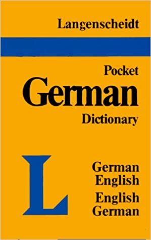 Langenscheidt's Pocket German Dictionary German-English English-German by Langenscheidt