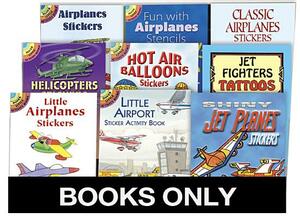 Little ACT Bk Planes Replen Pack 135 Bks by Dover Publications Inc