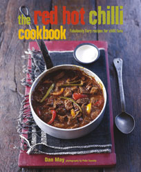 The Red Hot Chilli Cookbook by Peter Cassidy, Dan May