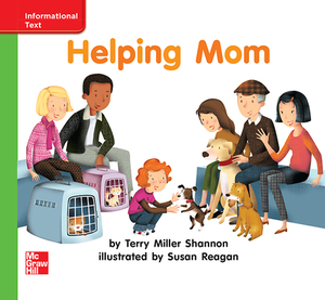 Reading Wonders Leveled Reader Helping Mom: Beyond Unit 4 Week 3 Grade K by 