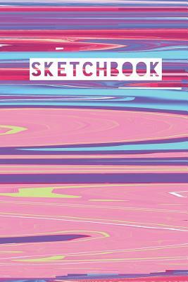 Sketchbook: Abstract Glitch Distortion Pastel Art Design by Frasier Cheng-Binns
