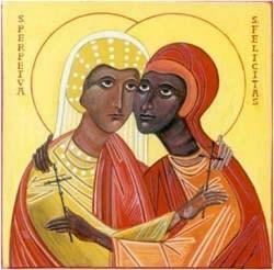 The Passion of Saints Perpetua and Felicity by Vivia Perpetua, Unknown, Saturus, Felicity