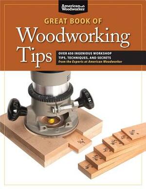 Great Book of Woodworking Tips: Over 650 Ingenious Workshop Tips, Techniques, and Secrets from the Experts at American Woodworker by Randy Johnson