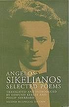 Angelos Sikelianos: Selected Poems by Angelos Sikelianos