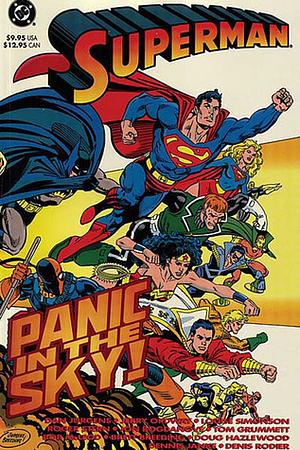 Superman: Panic in the Sky by Bob McLeod, Jerry Ordway, Jon Bogdanove, Denis Rodier, Tom Grummett, Brett Breeding, Dennis Janke, Doug Hazlewood, Roger Stern, Dan Jurgens, Louise Simonson