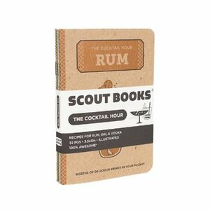 Scout Books Cocktail Hour: Rum, Gin, & Vodka 3 Pack (3.5 x 5) by Lenny Gotter, Jacob Grier, Various, Evan Kinkel, Jordan Felix, Tuesday Bassen, Tom Lindstedt, Ryan Magarian, Anna Hurley, Sue Erickson, Trevor Alixopulos, Tommy Klus