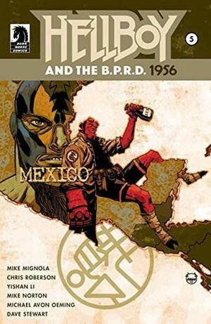 Hellboy and the B.P.R.D.: 1956 #5 by Dave Johnson, Mike Norton, Mike Mignola, Michael Avon Oeming, Yishan Li, Chris Roberson