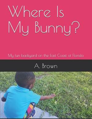 Where Is My Bunny?: My fun backyard on the East Coast of Florida by A. Brown