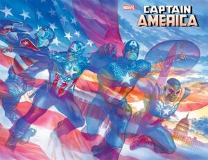 The United States of Captain America by Mohale Mashigo, Darcie Little Badger, Alyssa Wong, Christopher Cantwell, Joshua Trujillo