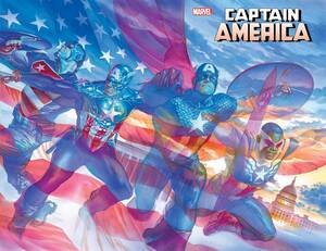 The United States of Captain America by Alyssa Wong, Mohale Mashigo, Christopher Cantwell, Darcie Little Badger, Joshua Trujillo