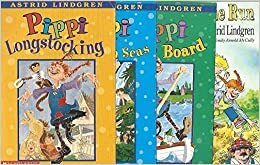 The Pippi Longstocking 4-Book Set: Pippi Longstocking, Pippi Goes on Board, Pippi in the South Seas, and Pippi on the Run by Astrid Lindgren