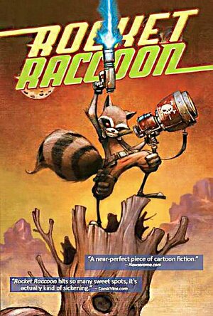 Rocket Raccoon, Volume 1: A Chasing Tale by Skottie Young