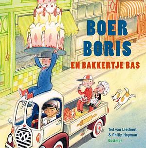 Boer Boris en bakkertje Bas by Ted van Lieshout