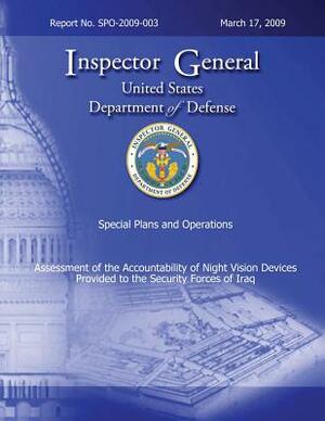 Assessment of the Accountability of Night Vision Devices Provided to the Security Forces of Iraq by Department Of Defense