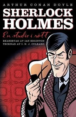 Sherlock Holmes: En studie i rött by Ian Edginton