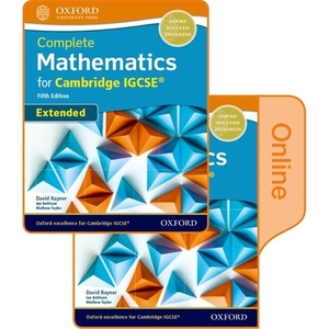 Complete Mathematics for Cambridge Igcserg Student Book (Extended): Print & Online Student Book Pack by Ian Bettison, Matthew Taylor, David Rayner