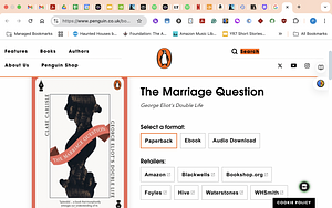 The Marriage Question: George Eliot's Double Life by Clare Carlisle