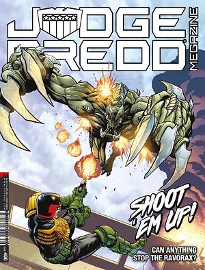 Judge Dredd Megazine 466 by Aleš Kot, Mark Russell, Mike Carroll, Liam Johnson, Laura Bailey, David Baillie, Simon Spurrier