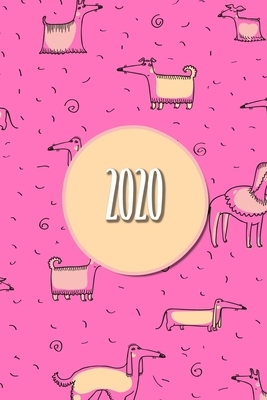 2020: My personal organizer 2020 with Cute Animal Dog Design - personal organizer 2020 - weekly calendar 2020 - monthly cale by Andrew Price