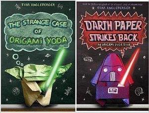 Origami Yoda Pack: The Strange Case of Origami Yoda / Darth Paper Strikes Back: An Origami Yoda Book by Tom Angleberger, Tom Angleberger