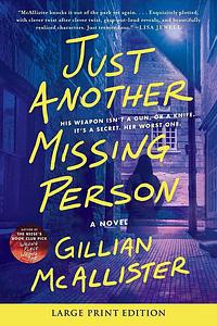 Just Another Missing Person by Gillian McAllister