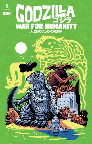 Godzilla: The War for Humanity #1 by Andrew MacLean