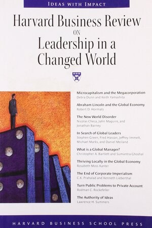 Harvard Business Review on Leadership in a Changed World by Harvard Business School Press