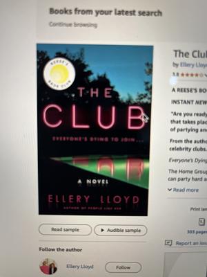 The Club: A Novel by Ellery Lloyd