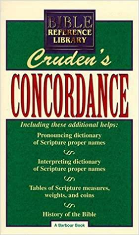 Cruden's Concordance by Alexander Cruden