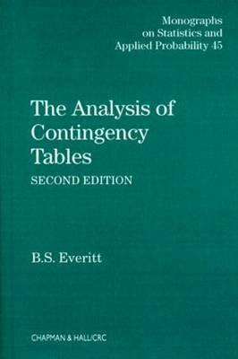 The Analysis of Contingency Tables by Brian S. Everitt