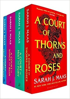 A Court of Thorns and Roses Series 4 Books Collection Set by Sarah J. Maas