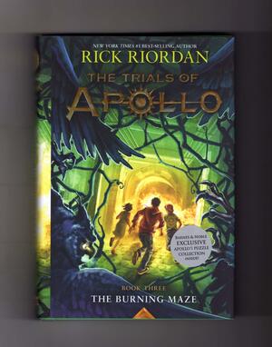 The Burning Maze by Rick Riordan