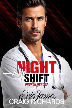 Night Shift: A Grumpy Sunshine Age-gap Workplace Romance by Evie James