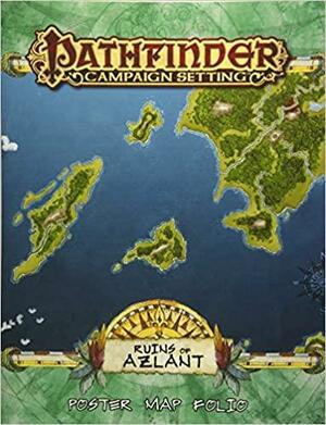 Pathfinder Campaign Setting: Ruins of Azlant Poster Map Folio by Robert Lazzaretti