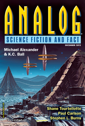 Analog Science Fiction and Fact, 2012 December by Maya Kaathryn Bohnhoff, K.C. Ball, Shane Tourtellote, Paul Carlson, Bill Gleason, Ken Liu, Stanley Schmidt, Stephen L. Burns, Michael Alexander, Liz J. Andersen, Jim Kling, Richard A. Lovett